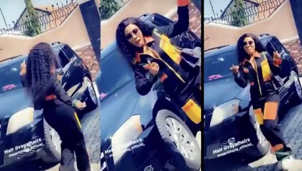 Bbnaija Mercy Hangout with Diane in Her Brand New Mercedes Benz GL 350 As she Dumps bbnaija Innoson Car