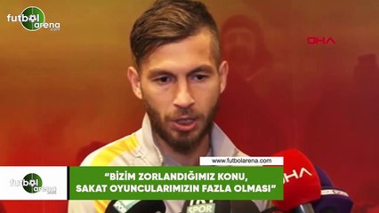 Adem Büyük: "Bizim zorlandığımız konu, sakat oyuncularımızın fazla olması"
