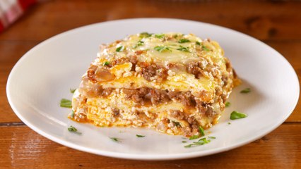 Esta lasaña keto es tan rica como una original