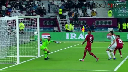 اهداف مباراه منتخب العراق  ومنتخب قطر  في افتتاح بطوله الخليج العربي 24 في 26_11_2019