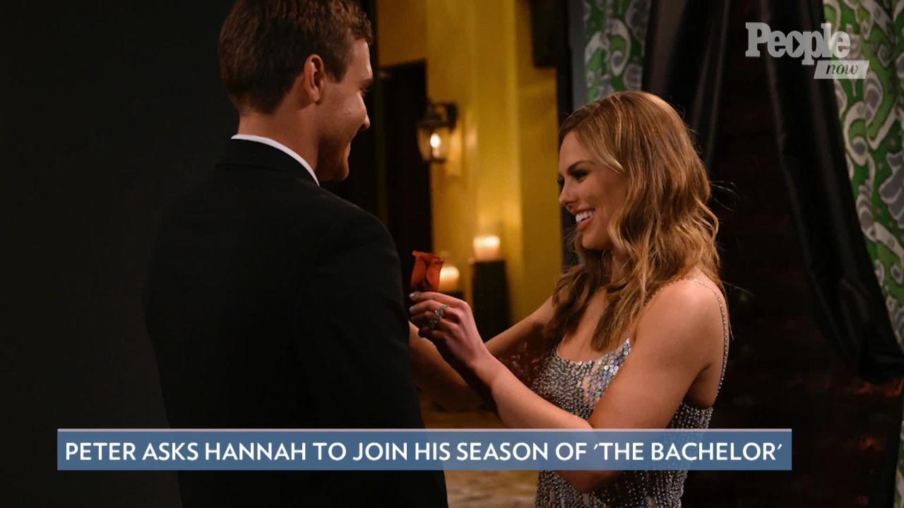 Peter Weber Asks Ex Hannah Brown to Join His Season of The Bachelor in New Promo