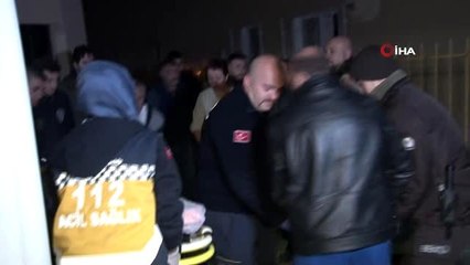 Başkent'te cinnet getiren genç balkondan düştü