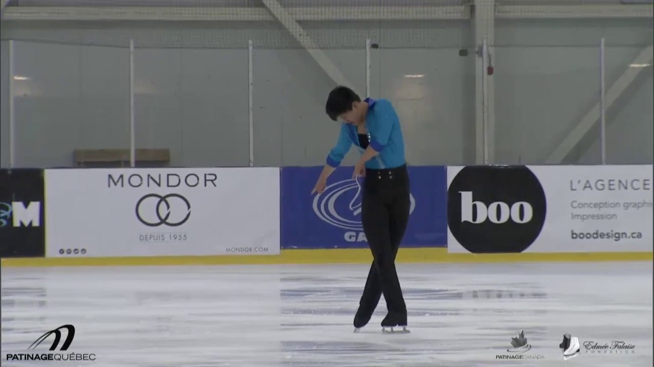 2017-2018 Joseph Phan Quebec Sectionals SP (720p) No Audio