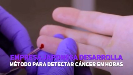 Empresa japonesa desarrolla método para detectar cáncer en horas
