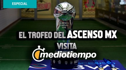 Conoce el Trofeo que se llevará el Campeón del Ascenso MX