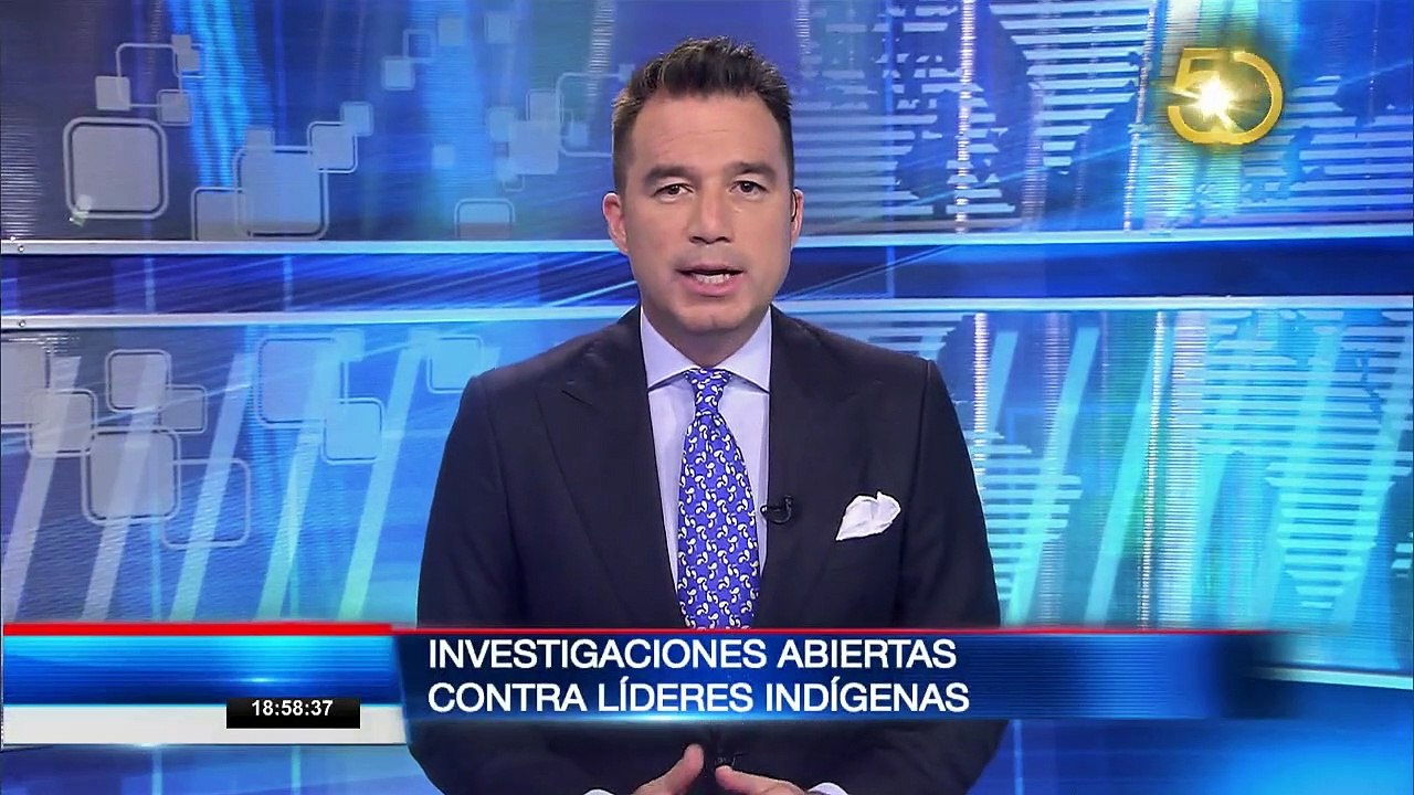 Se realizan investigaciones contra líderes indígenas