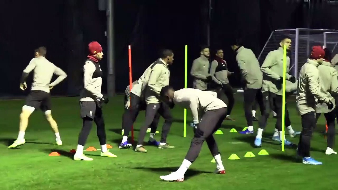 Ballon d'Or Hopeful Virgil Van Dijk ALL SMILES in Liverpool Training _ Napoli Preview