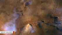 Storm On Mars Unleashed 50-Mile-Tall Dust Towers: NASA