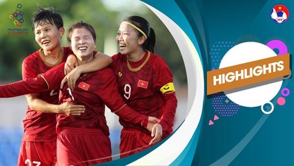 Highlights | Nữ Việt Nam - Nữ Thái Lan | Kẻ tám lạng, người nửa cân | VFF Channel