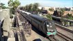 Railfanning Oceanside Transit Center- Amtrak vs Metrolink Race 11-16-09