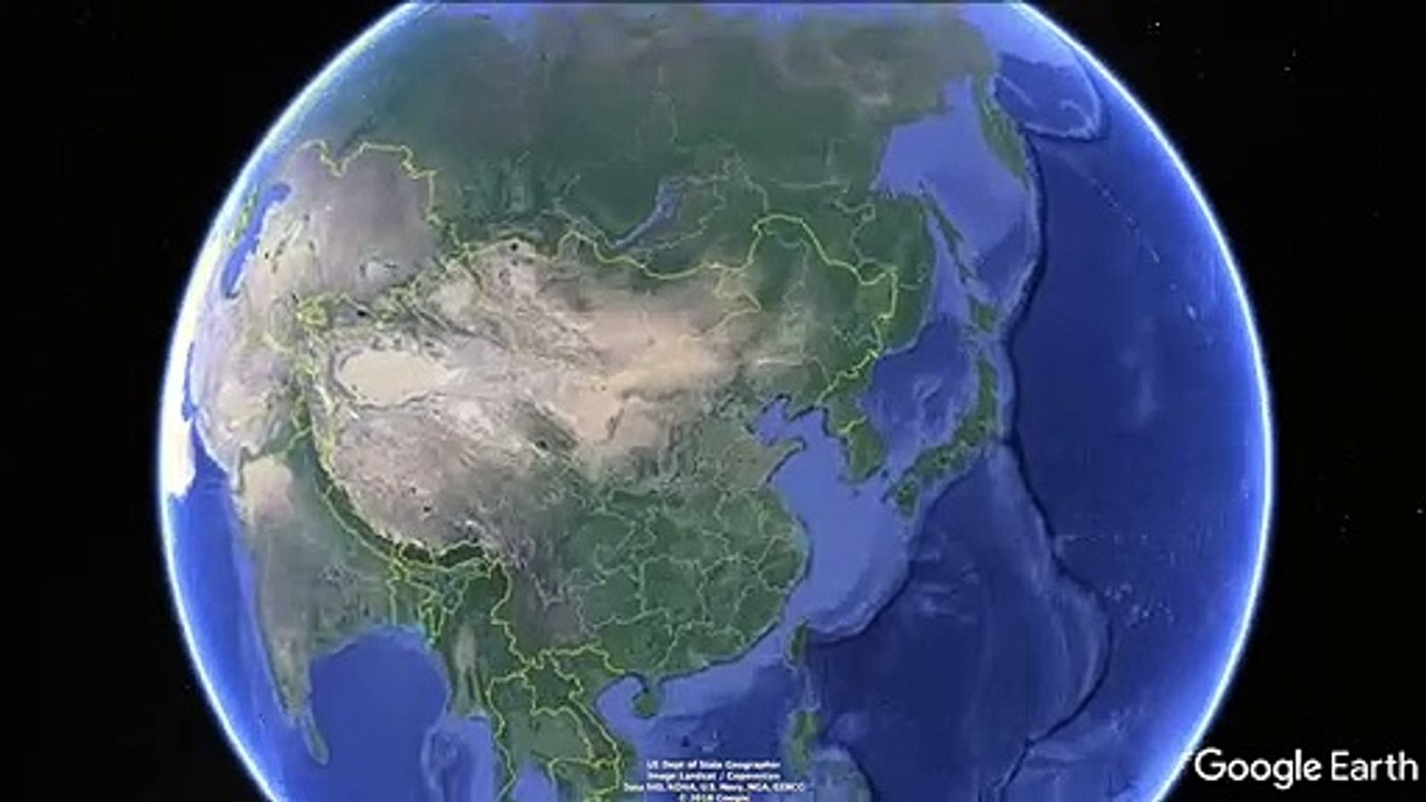 Google Earth Shows A Mysterious Eiffel Tower Replica In Middle Of Gobi