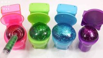 Kids Learn Colors Slime Clay Toys Ice Cream Water Balloons Glue Slime Toys For Kids