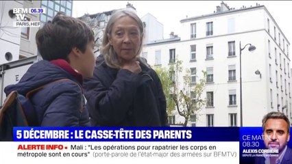 Comment s'organisent les parents en prévision de la grève du 5 décembre?