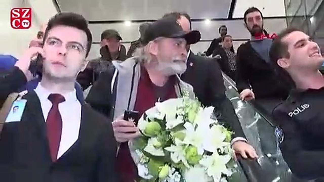Emmy Ödüllü Haluk Bilginer İstanbul'a geldi