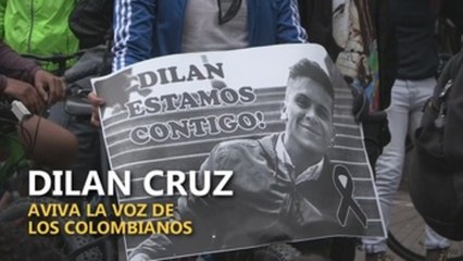 Dilan Cruz aviva la voz de los colombianos