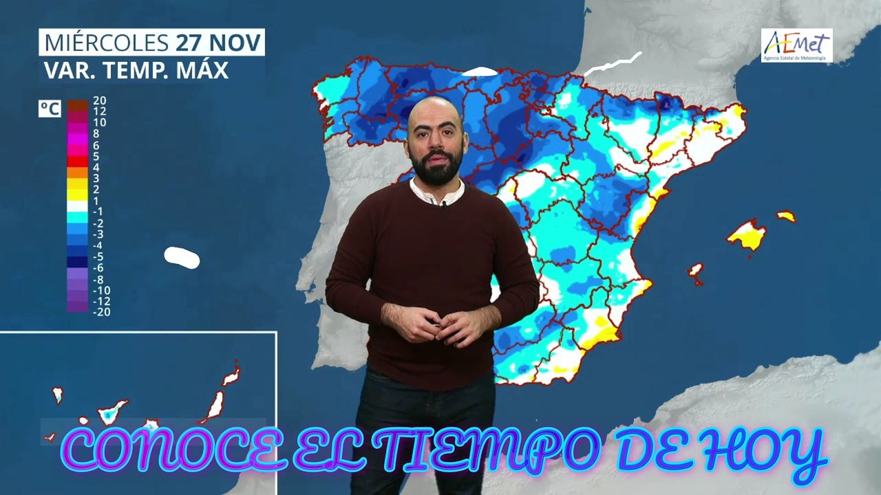 Conoce El Tiempo de Hoy Miércoles 27 de Noviembre de 2019