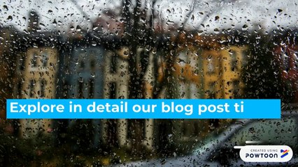 Study Shows Risks of Crash Increases Big Time During Wet Weather