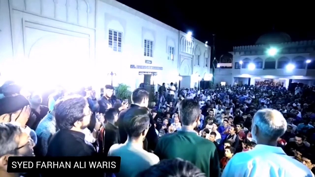 "SHAHEED SYED MUSLIM ABBAS NAQVI" NOHA KHUWANI: SYED FARHAN ALI WARIS