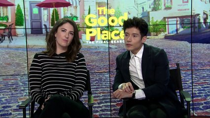 IR Interview: D'Arcy Carden & Manny Jacinto For "The Good Place" [NBC-S4]