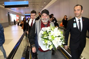 Emmy Ödüllü Haluk Bilginer İstanbul'a geldi