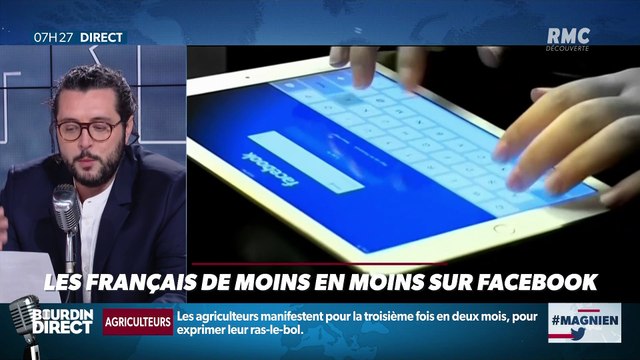#Magnien, la chronique des réseaux sociaux : Les Français de moins en moins sur Facebook - 27/11