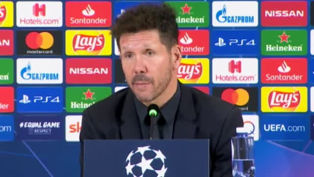 Simeone: Necesitamos mejorar...estamos siendo menos contundentes