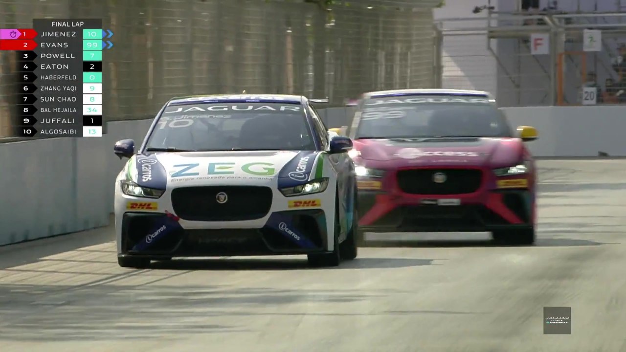 Jaguar I-Pace eTrophy - Lauf 2 Hightlights