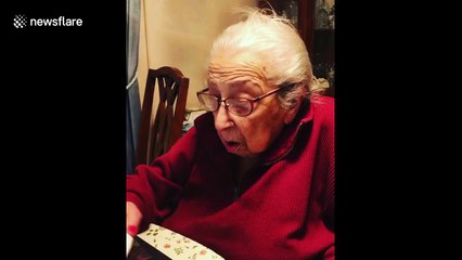 US grandma wants the world to see the hilarious face she is pulling