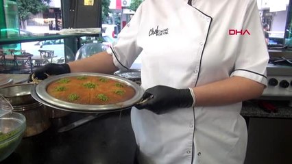 Adana girişimci kadın künefe ustası