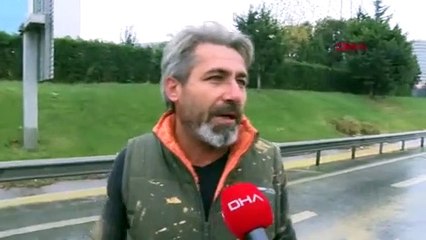 İstanbul trafiğinde akılalmaz olay! Gören inanamadı