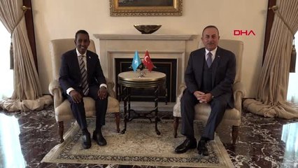 Ankara-çavuşoğlu, somali dışişleri bakanı ahmet ısse awad'ı kabul etti