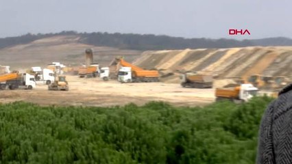 hafriyat tepeleri oluştu... kaçak hafriyat dökümünde gps tartışması