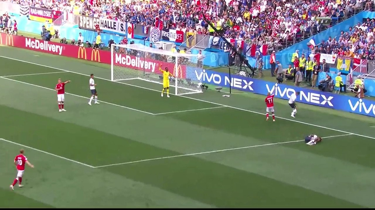 Copa Mundial de la FIFA Dinamarca 0 - 0 Francia 26 Junio 2018