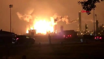 Abd'de petrokimya fabrikasında patlama