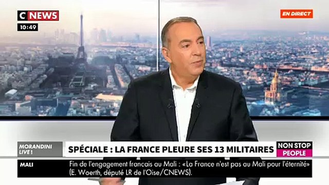 Mort des soldats français: Le général Dominique Trinquand au bord des larmes dans Morandini Live en évoquant la mémoire des militaires - VIDEO