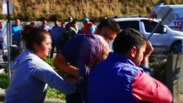 Kaçak yapı sahipleri yıkım ekibinin mahalleye girişine izin vermedi