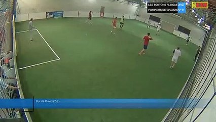 But de David (2-9) - LES TONTONS FLINGUEURS Vs POMPIERS DE CHAUVIGNY - 25/11/19 20:00 - LIGUE 1