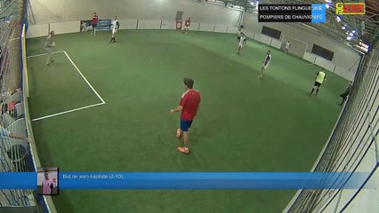 But de jean-baptiste (2-10) - LES TONTONS FLINGUEURS Vs POMPIERS DE CHAUVIGNY - 25/11/19 20:00
