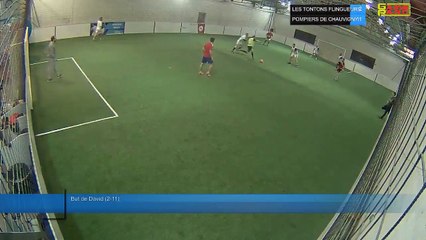 But de David (2-11) - LES TONTONS FLINGUEURS Vs POMPIERS DE CHAUVIGNY - 25/11/19 20:00 - LIGUE 1