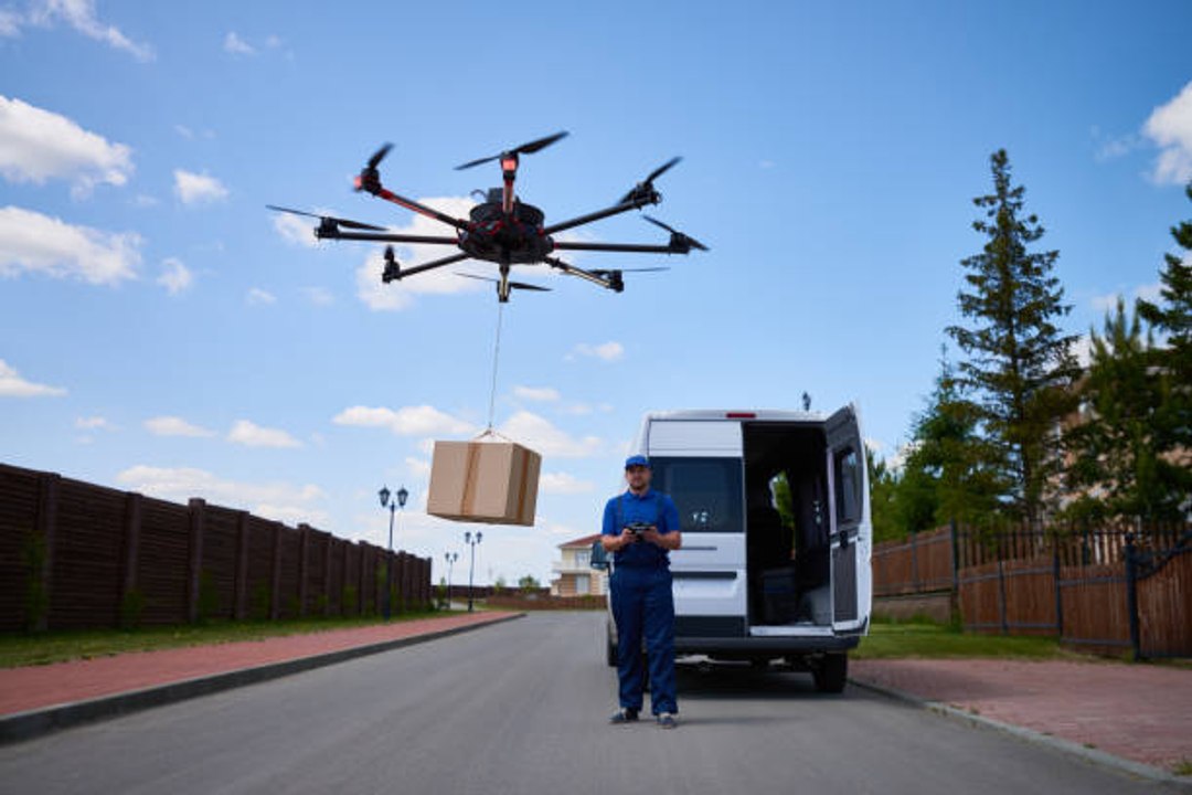 Lieferung per Drohne in Island möglich