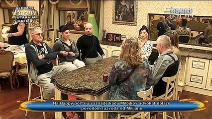 PRODUKCJA DOVODI ADVOKATE, RAZVOD NIKAD BLIŽI: Milojko hoće odmah RAZVOD, Milijana tera inat!