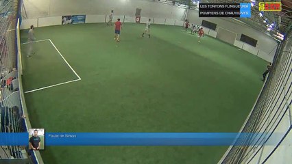 Faute de Simon - LES TONTONS FLINGUEURS Vs POMPIERS DE CHAUVIGNY - 25/11/19 20:00 - LIGUE 1