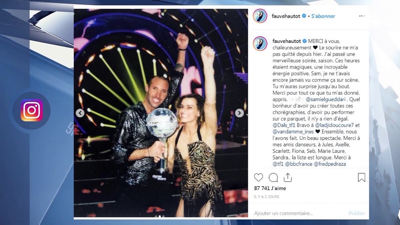 DALS : Fauve Hautot sur le départ ? Elle met les choses au clair