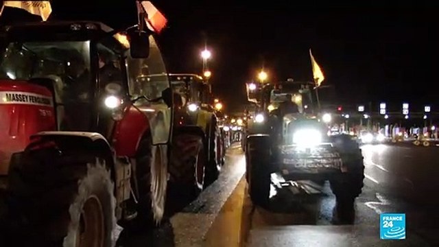 French tractors roll into Paris to protest against 'agri-bashing'