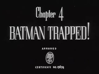 BATMAN AND ROBIN: CHAPTER 4: BATMAN TRAPPED!