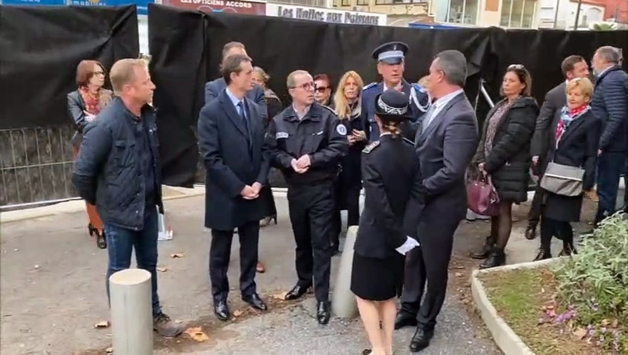 LE CAP D'AGDE - Le Préfet vient poser la première pierre du futur centre de polices commun