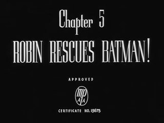 BATMAN AND ROBIN: CHAPTER 5: ROBIN RESCUES BATMAN