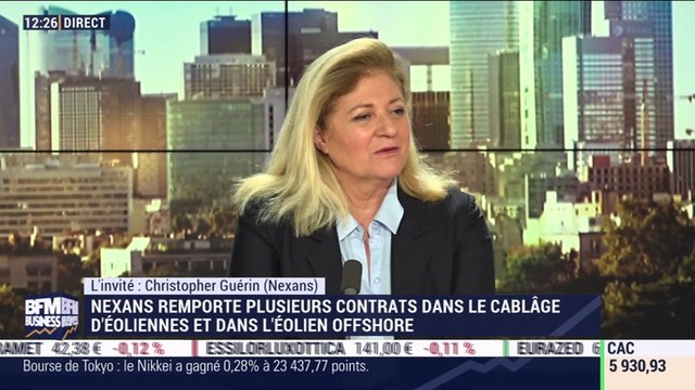 Christopher Guérin (Nexans) : Nexans va connecter le parc éolien en baie de Saint-Brieuc - 27/11