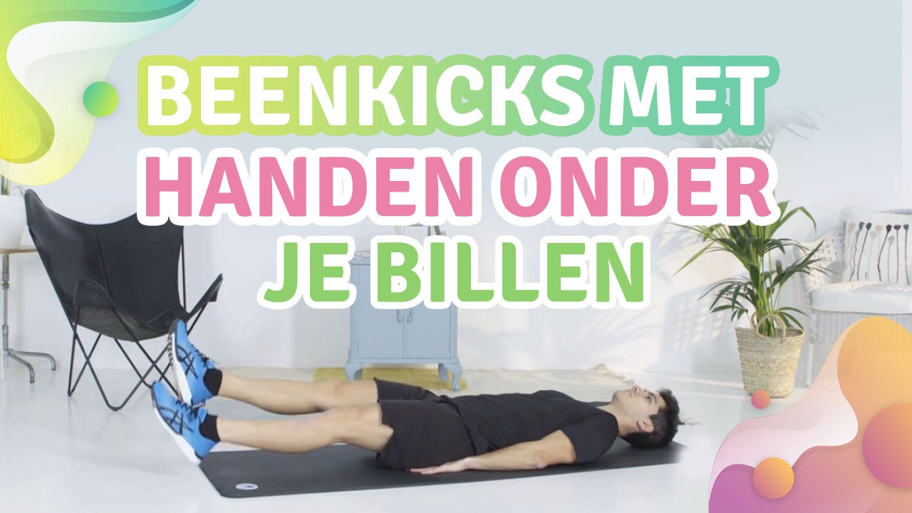 beenkicks met handen onder je billen -  Gezonder leven