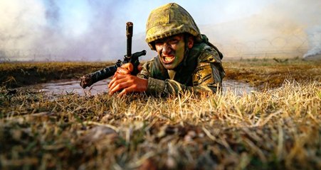 Karada ve suda düşmanın korkulu rüyası Amfibi piyadelerin eğitimleri gerçeği aratmıyor